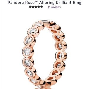 Brand New Alluring Brilliant Ring Pandora Gold